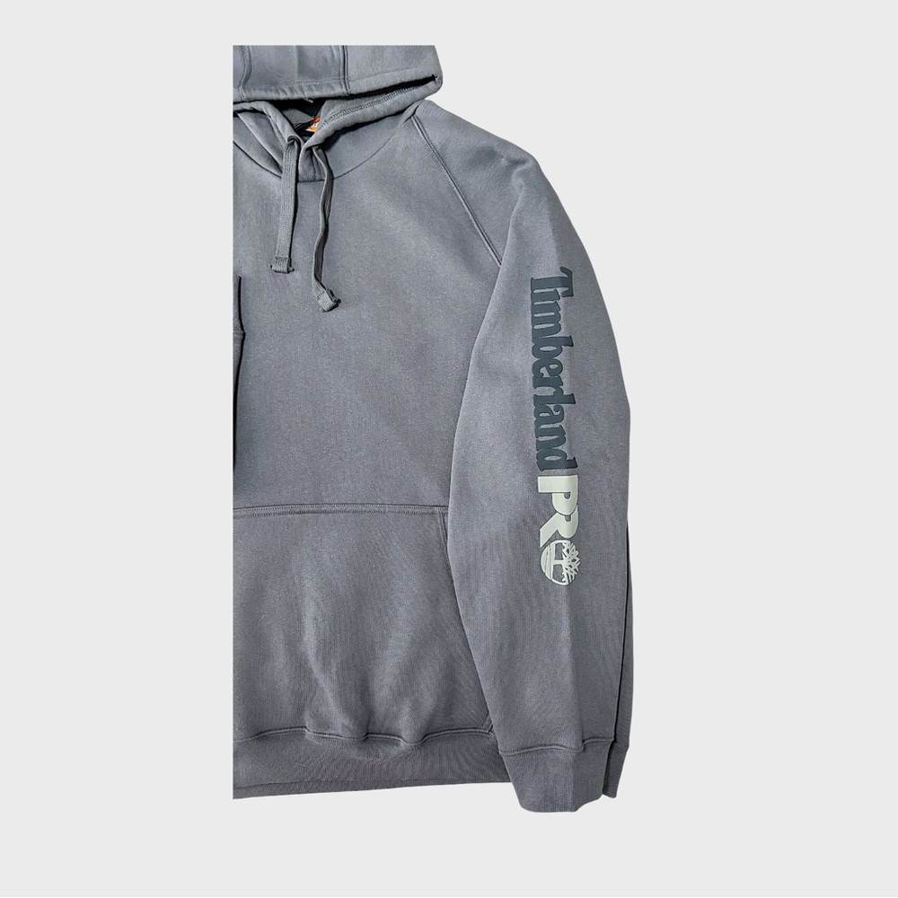 Timberland Pro Honcho Men’s Sport Gray Pullover Hoodie Sz XL - Picture 7 of 15